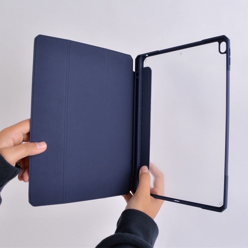 พร้อมใช้ Muturul Folio (หลังใส) fro iPad9.7 2017/2018/IPad10.2/2019/IPad10.9/Air4/IPad10.5