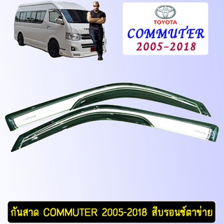 กันสาด Commuter 2005-2018 สีบรอนซ์ตาข่าย