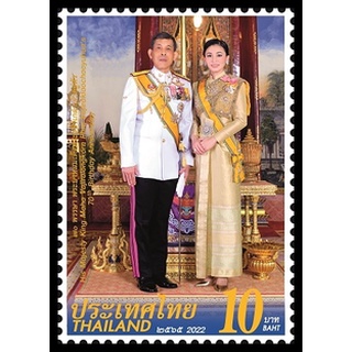 B21-6 แสตมป์ไทยยังไม่ได้ใช้ ชุด วันเฉลิมพระชนมพรรษา 70 พรรษา รัชกาลที่ 10 ปี 2565 สภาพดี ดวงเดี่ยว (ยังไม่ใช้)