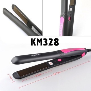 KM-328 เครื่องหนีบผม ที่หนีบผม ทำผมตรงหรือลอน อุปกรณ์ทำผมม้วนผม