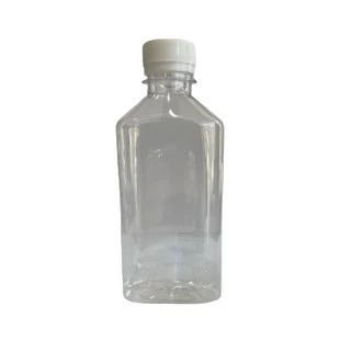 ขวดพลาสติกใส PET เหลี่ยมแบน 250ML สั่งได้ตั้งแต่ 50-150 ใบ