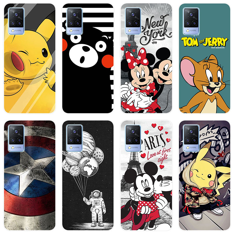 เคสสำหรับ Vivo V21 5G เคส Soft TPU Phone Case Back Cover Vivo V21 5G V 21 VivoV21 เคสซิลิโคน กรณี Luxury