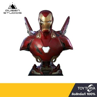 พร้อมส่ง+โค้ดส่วนลด Iron Man MK50: Avengers Infinity War Life Size Bust (Battle Damage) by Queen Studios  by Queen Studios (ลิขสิทธิ์แท้)