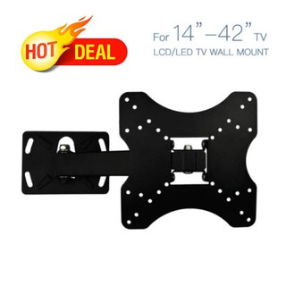 Functional Single Arm Full Motion Tilt Swivel LED TV Wall MountBracket 14"~42" - intl #193