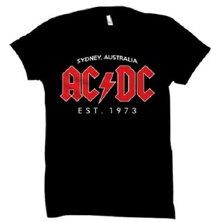 ย้อนยุคเสื้อยืด พิมพ์ลายวงดนตรี Acdc 1973 Band  S สไตล์คลาสสิก ไม่ซ้ําใคร สําหรับผู้ชาย 360366S-5XL