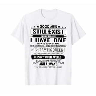 เสื้อยืดลําลอง แขนสั้น พิมพ์ลาย I Know Because I Have One In May ระบายอากาศ สําหรับผู้ชายS-5XL