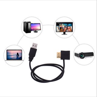 สาย hdmi หัว (หญิง)+สาย usb 2 . 0