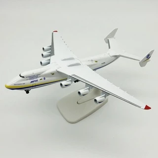สินค้ามาใหม่ [20 CM] Antonov Airlines AN-225 Mriya . ทำด้วยเหล็ก มีล้อ สวย งานคุณภาพ Scale 1:400 สายการบินขนส่งสินค้า
