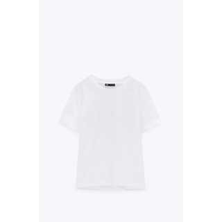 Zara Basic Round Neckline T-Shirt