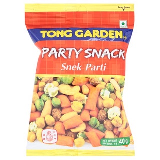 ว๊าว🍟 ทองการ์เด้น ถั่วอบผสมแป้งกรอบ 40กรัม Tong Garden Party Snack 40g