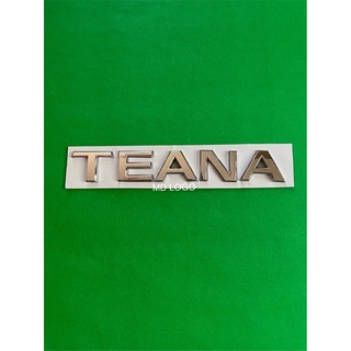 โลโก้ TEANA ติดนิสสัน ขนาด 19.5x2.6 cm.