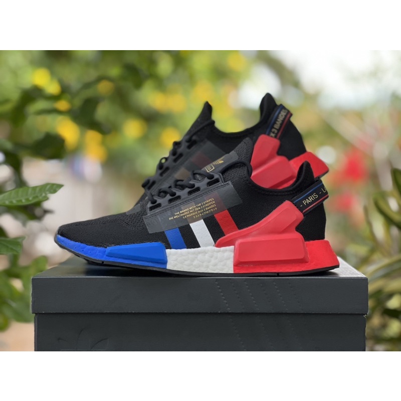 Adidas NMD R1 V2 Paris Tri-Color (FY2070) (รับประกันของแท้แน่นอน) | Shopee  Thailand