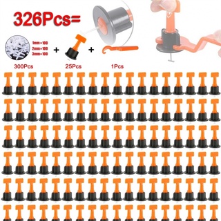 326* Reusable Tile Leveling System Wall Floor Tile Leveler Spacers  with Wrench