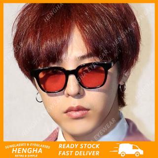 【HENGHA】【พร้อมสต็อก】แฟชั่นเกาหลีลูกอมสีแว่นกันแดดผู้หญิง / ผู้ชายออกแบบแว่นกันแดดขนาดเล็ก GD