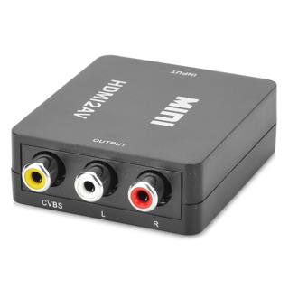 Mini ตัวแปลงสัญญาณ AV to HDMI Converter