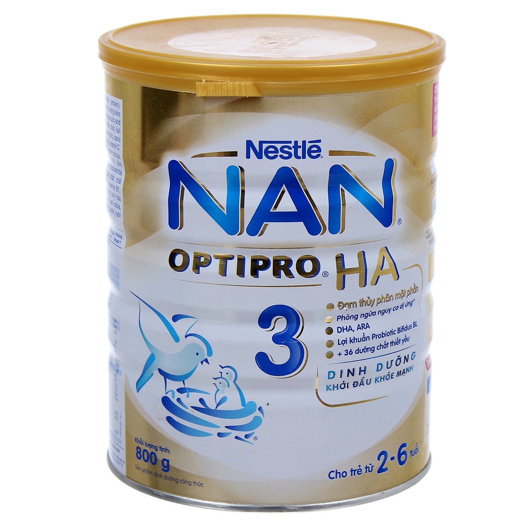 Nan OPTIPRO HA นมผง 3 800G ( 2 _ 6 ปี )