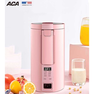 ACA mini soymilk machine heating machine small full-automatic เครื่องทำถั่วเหลืองพกพา ต้มน้ำไฟฟ้าหลายฟังก์ชั่น