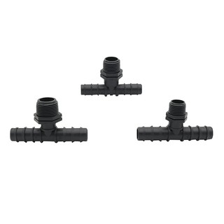 อุปกรณ์เชื่อมต่อท่อน้ํา T-Connectors DN16 DN20 5 ชิ้น