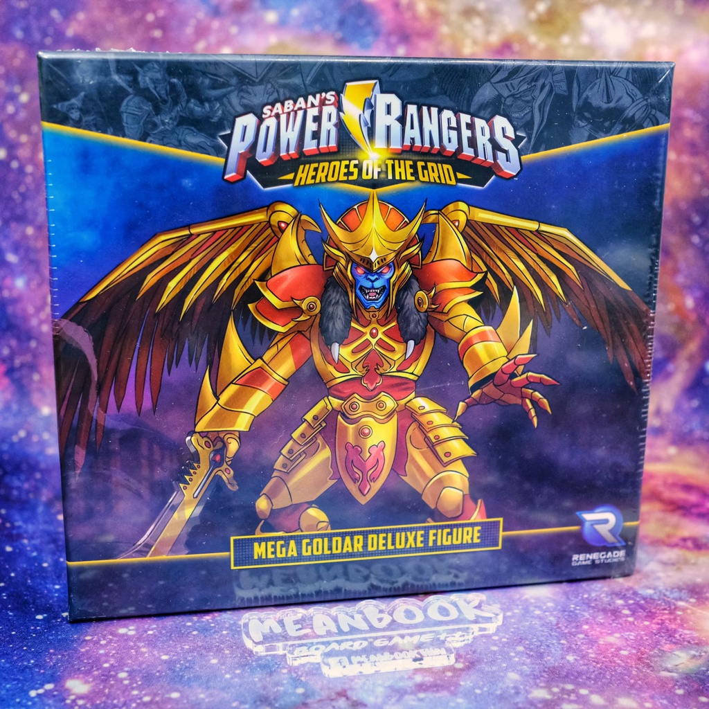 ภาคเสริม Power Rangers: Heroes of the Grid – Mega Goldar Deluxe Figure Board game (ของแท้)