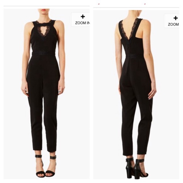 black jumpsuit topshop