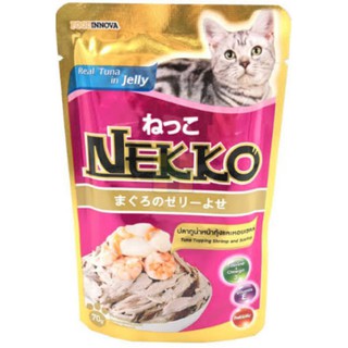 Nekko อาหารเปียกแมว  1กล่อง/12ซอง  70กรัม