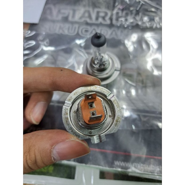 หลอดไฟ Philips H7 12V 55W ดั้งเดิมสําหรับ Mitsubishi Kuda Lancer Galant