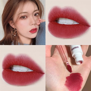 KUIKE Store VIBELY Dream Duck lip glaze กำมะหยี่ Matte น่ารัก lip gloss พิมพ์ lip gloss ติดทนนานกันน้ำและไม่ easy to fade liquid ลิปสติกแต่งหน้าเครื่องสำอาง