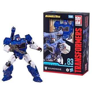 Transformers Toys Studio Series 83 Voyager Class Bumblebee Soundwave Action Figure 6.5-inch