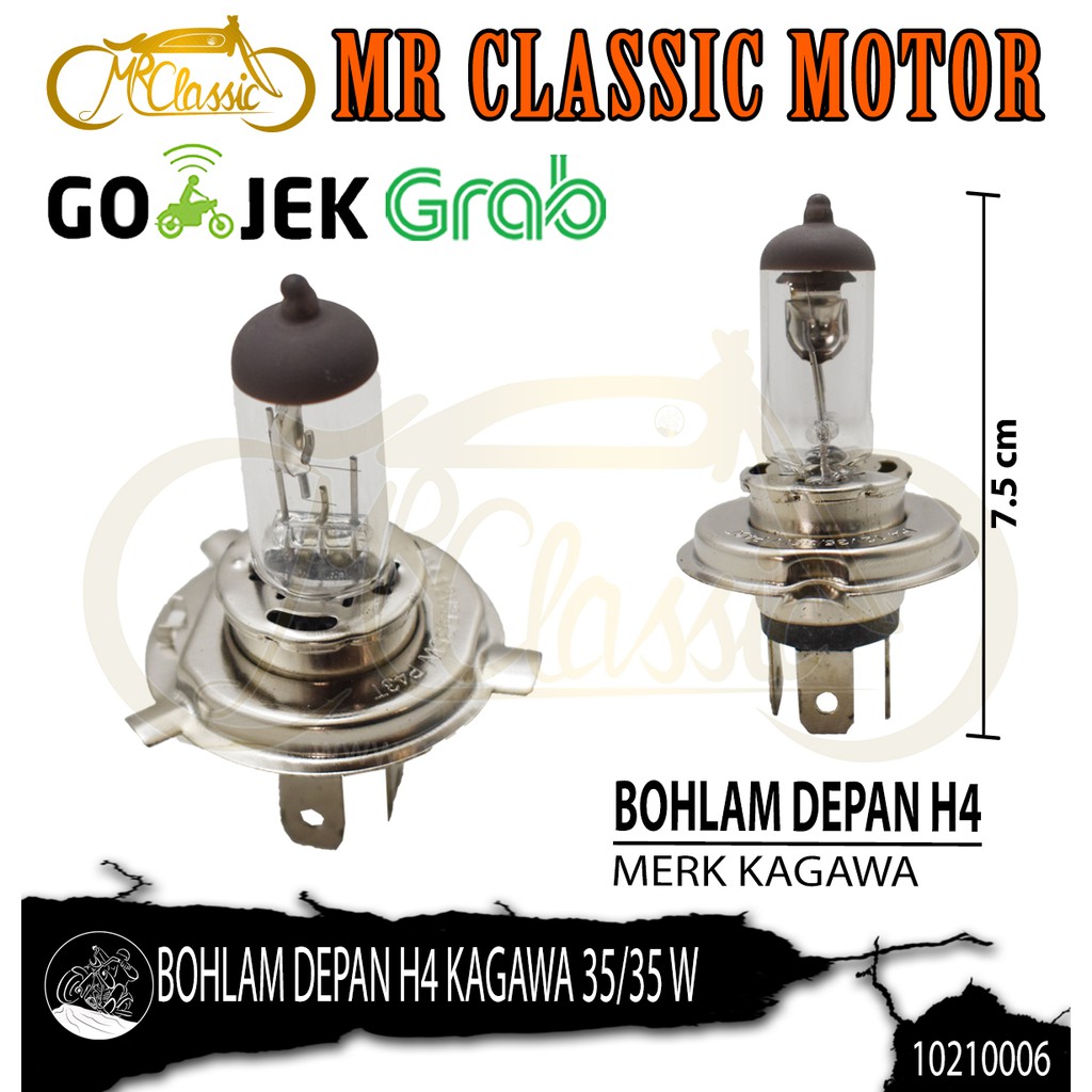 หลอดไฟหน้า H4 35/35 W