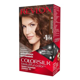 revlon colorsilk เรฟลอน คัลเลอร์ซิลค์ แฮร์คัลเลอร์ No.46 น้ำตาลทอง