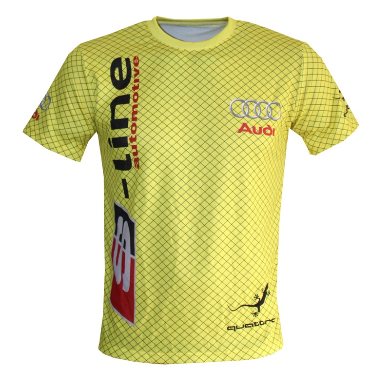 Audi E-Tron/R8/TT/A5/A8/Design Number 3/Top Mens US 3D เสื้อยืด/Hot S-5XL