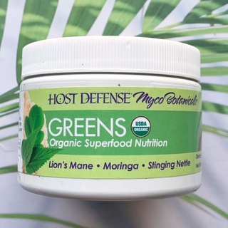 ผงเห็ดยามาบูชิตาเกะผสม ตำแย และ มะรุม Myco Botanicals Greens Powder 100g (Host Defense®)