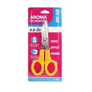 กรรไกร AROMA Scissors SRE 550 ขนาด 5.5 นิ้ว