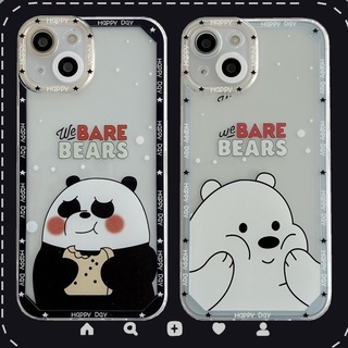 เคส oppo Reno7 Reno7z A76 A15 A74 A15 A93 A94 A54 A5S A3S A7 A8 A9 A12 A5 A92 A72 A9 2020 A16 A55 A31 A53 Reno2F Reno4 Reno5 Reno6z A3S F19 F9 Pro F11pro A92020 C11 C15 C31 C35 เคสโทรศัพท์มือถือซิลิโคน TPU แบบนิ่ม หมีคู่ ลายการ์ตูนน่ารัก oppo case