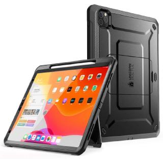 Supcase UB Pro Series เคส สําหรับ iPad Pro 12.9 นิ้ว 2020 พร้อมตัวป้องกันหน้าจอในตัว เคสป้องกันขาตั้ง ที่ทนทาน แบบเต็มตัว