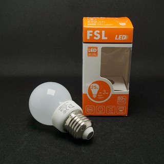 หลอด LED A50 BULB 3W E27 แสงขาว FSL