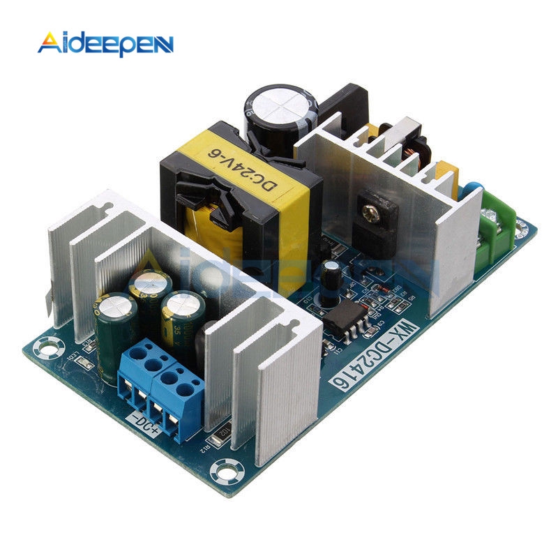 โมดูลพาวเวอร์ซัพพลาย AC-DC AC 100-240V เป็น DC 24V Max 9A 150w AC DC 24V AC DC