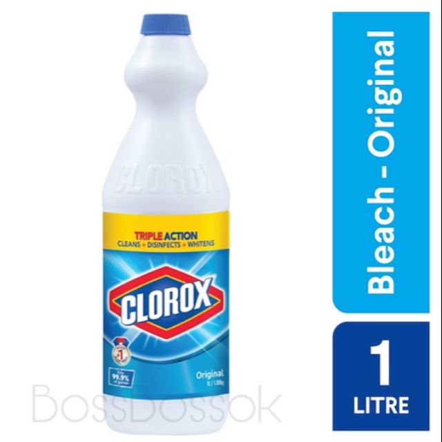 Clorox คลอรอกซ์ ผลิตภัณฑ์ฆ่าเชื้อ-ซักผ้าขาว Clorox Total Clean+Disinfects 1 ลิตร