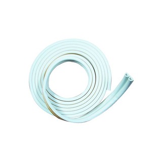 G-F D PROFILE0046 WH DW WEATHER STRIP ซีลยางประตู G-F D PROFILE0046 3-5.5 มม. สีขาว คิ้วกันแมลง อุปกรณ์เสริมประตูหน้าต่า