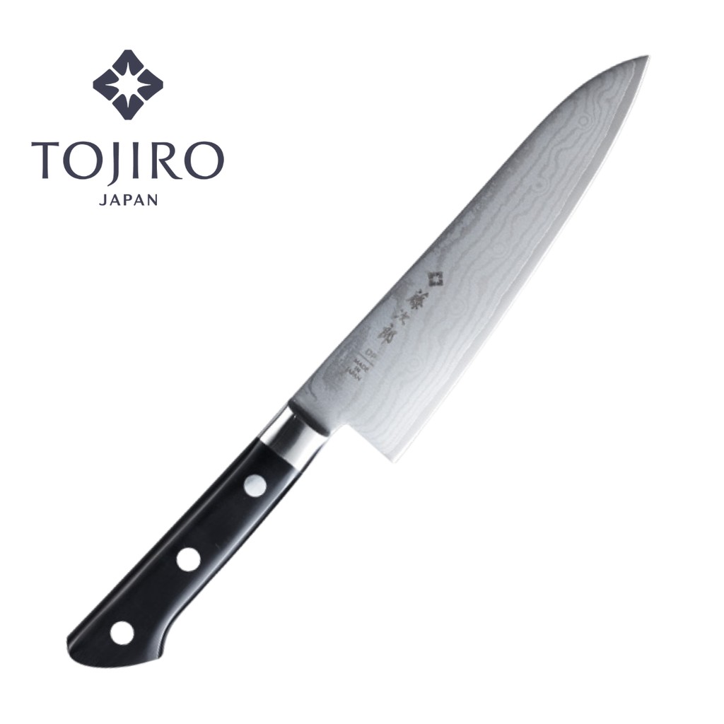 TOJIRO 37Layered DP Damascus Steel Chef Knife   มีดกิวโต้ มีดเชฟ มีดครัว มีดเชฟทำครัวญี่ปุ่น มีดญี่ป