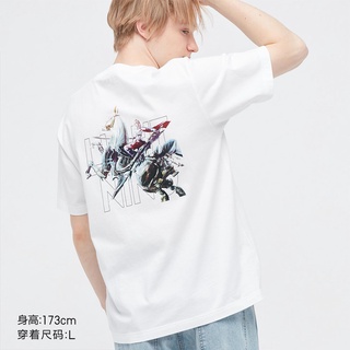 Uniqlo UT เสื้อยืดแขนสั้น พิมพ์ลาย Final Fantasy สําหรับผู้ชาย (Final Fantasy-x III) 449086