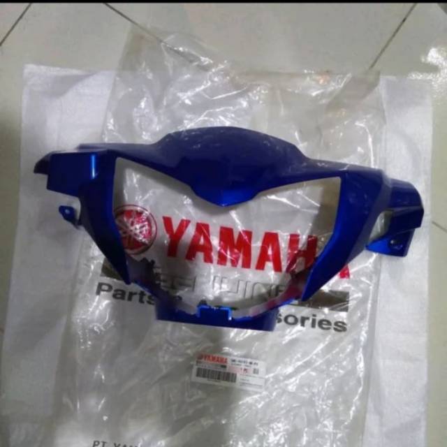 ฝาครอบไฟหน้าใหม่ jupiter mx สีน้ําเงินแท้ YGP 50C-F6143-00-P4