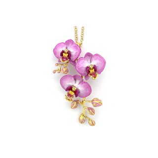 Good After Nine - Phalaen Necklace Purple สร้อยฟาแลนสีม่วง