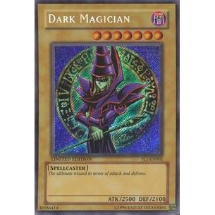 การ์ด Yugioh ภาษาอังกฤษ Dark Magician FL1-EN002 Secret Limited Edition
