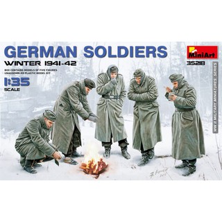 MiniArt 1/35 MI35218 GERMAN SOLDIERS WINTER