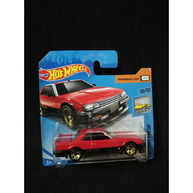 (HWSC) Hot Wheels การ์ดสั้น 83 Nissan Skyline R30 สีแดง