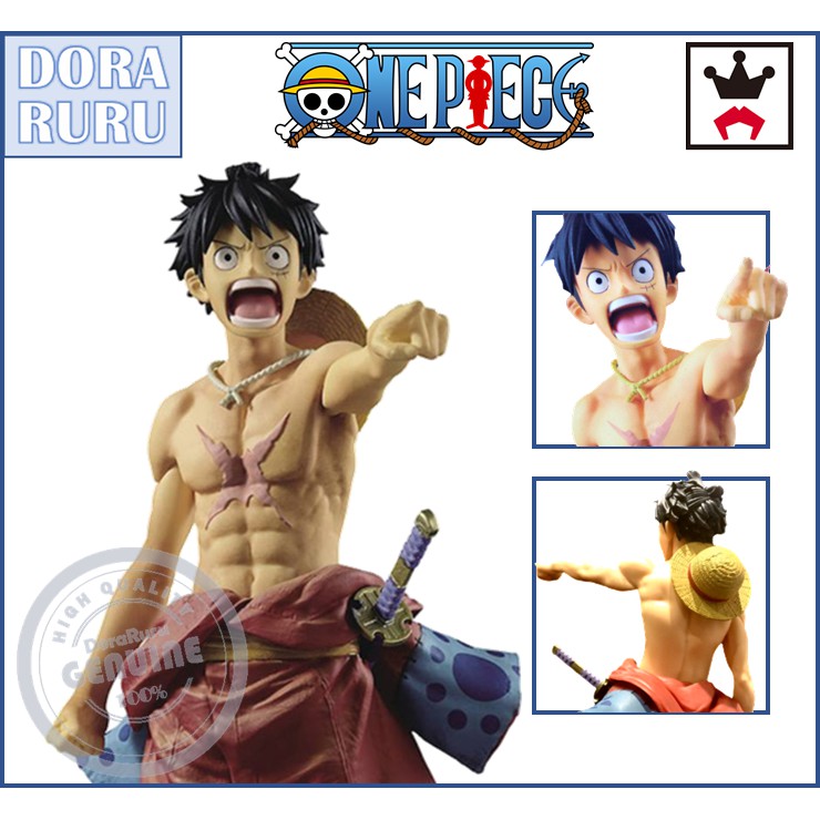 Bandai Banpresto Figure - One Piece World Figure Colosseum 2 Luffy Wano Kuni โมเดล ฟิกเกอร์ วันพีช ลูฟี่ ญี่ปุ่น แมวทอง