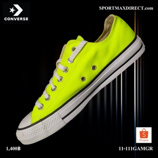 รองเท้า Converse รุ่น ALL STAR NEON OX NEON GREEN (11-111GAMGR)