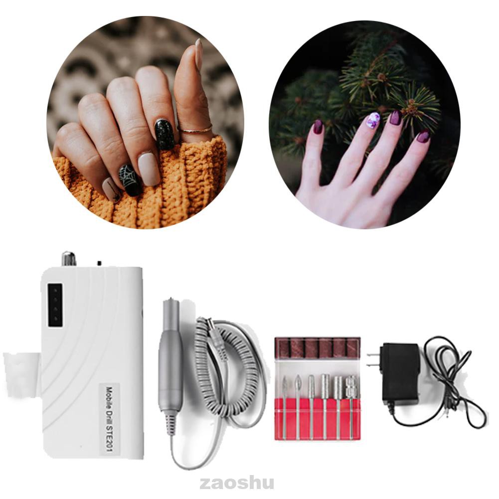 Mini Adjustable Speed Glazing Manicure Low Noise Electric Rechargeable ...