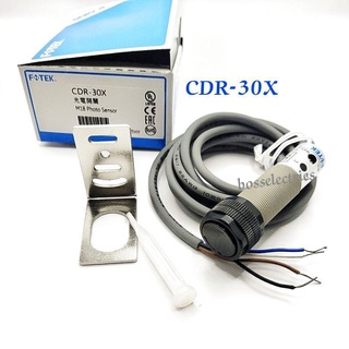 CDR-30X  FOTEK เซ็นเซอร์ตรวจจับวัตถุ 4สาย 10-30VDC ระยะจับ 30CM ชนิด NPN NO/NC